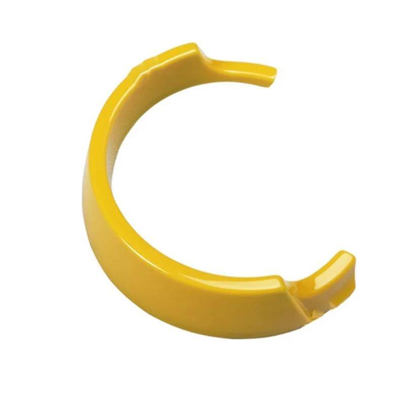 Verkleidung der Konsolenverkleidung Innenausstattung Für VW Für Käfer 2003-2011 ABS-Kunststoff Auto Armaturenbrett Meter Ring Tacho Abdeckung Zierrahmen Aufkleber Mittelkonsole Dekor(Yellow Color) von Awqmx