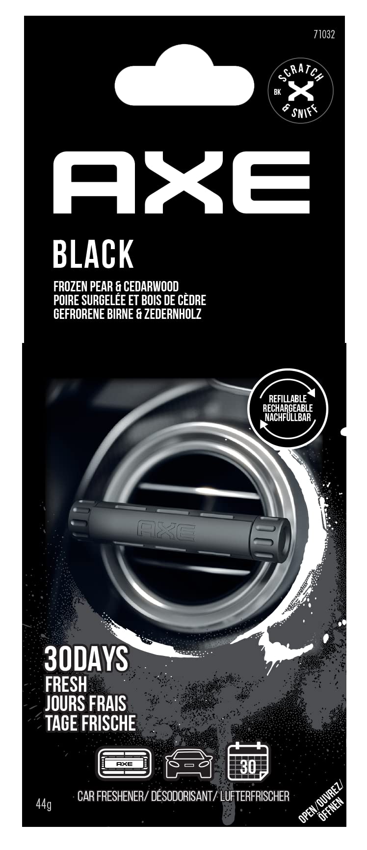 California Scents VENT RECARGABLE AXE BLACK von Axe