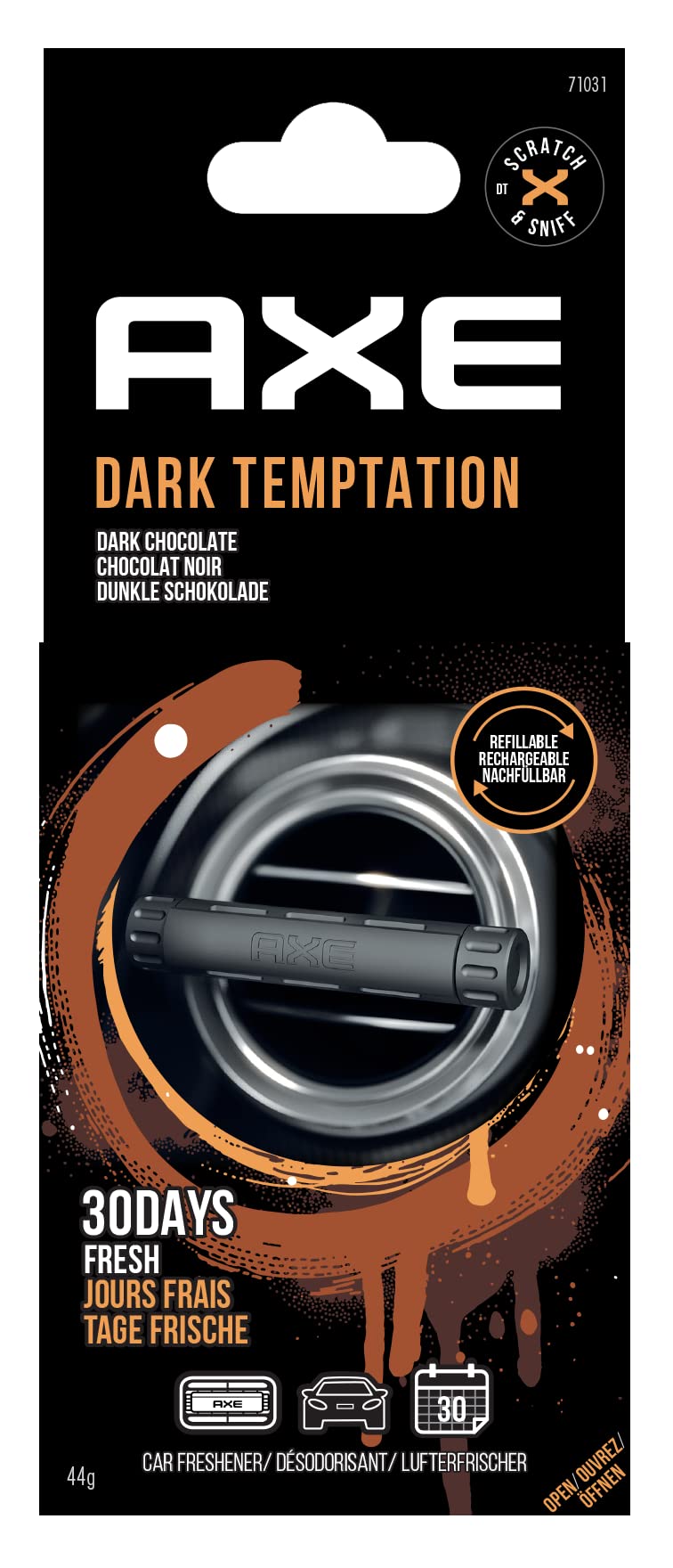 California Scents VENT RECARGABLE AXE DARK TEMPTATION von Axe