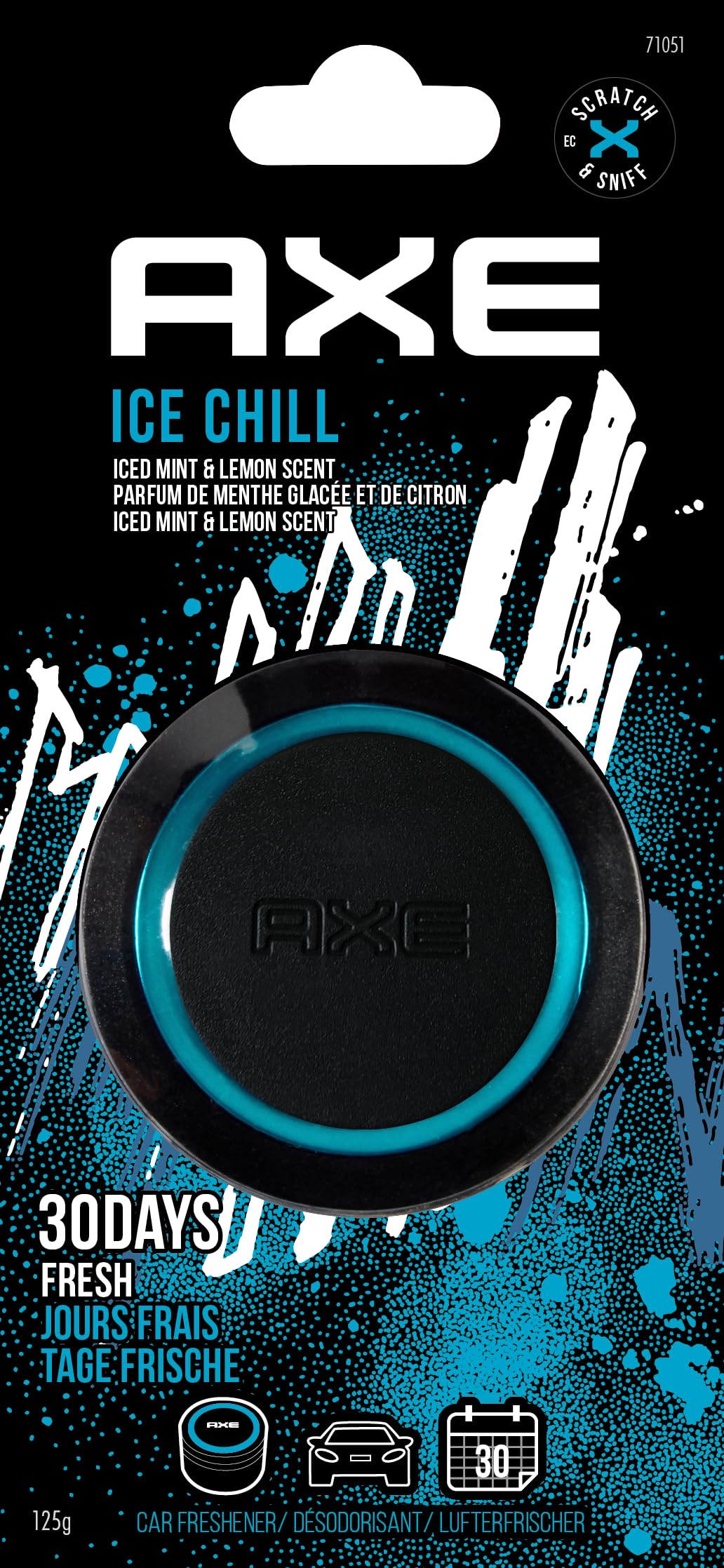 California Scents AMBIENTADOR LATA AXE GEL ICE CHILL, Varios von Axe