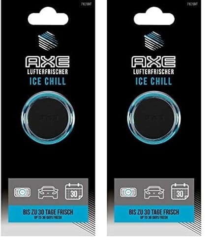 California Scents MINI AMBIENTADOR VENT AXE ICE CHILL (Packung mit 2) von Axe