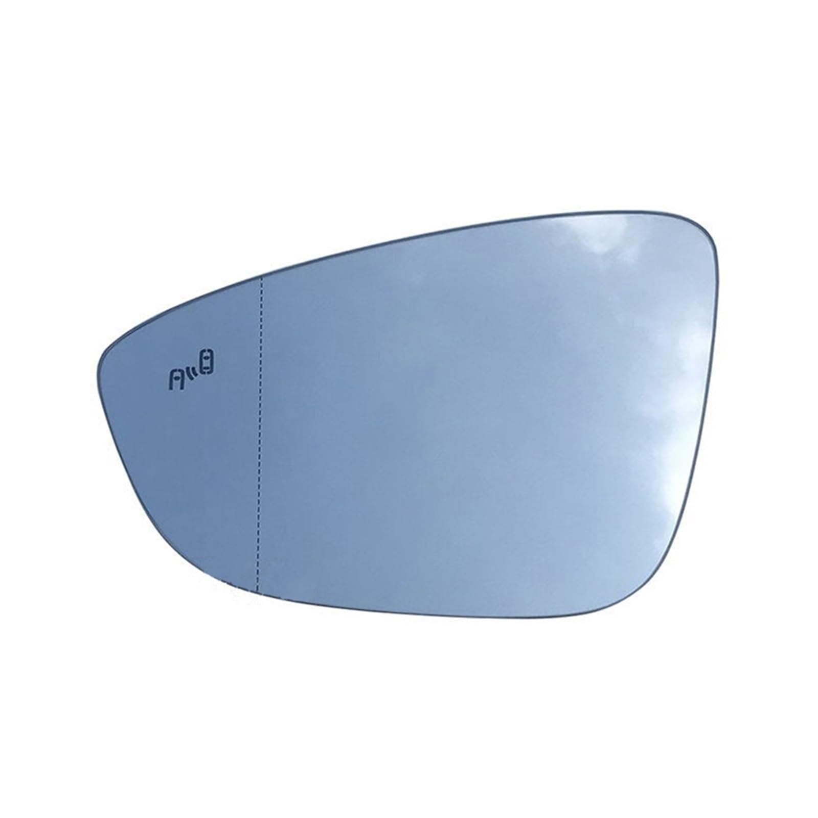 Außenspiegel Glas Für VW Für Jetta Für Passat B7 CC Für Bora Für Beetle Für Scirocco Erhitzt Blind Spot Warnung Flügel Hinten Spiegel Glas 3C8857521 3C8857522 Seitenspiegelglas(Links) von Axexnejv