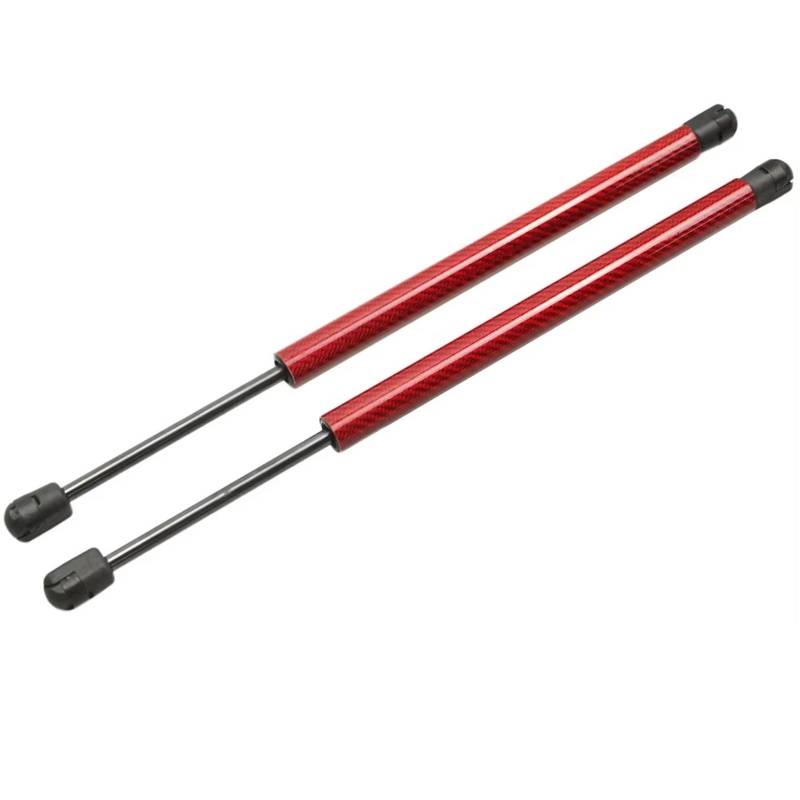 Gasfeder Heckklappe Für Infiniti QX4 1998-2004 Sport Utility Gasfedern Prop Lift Unterstützung 18,9 Zoll Heckscheibenglasstreben Kofferraum Gasfeder(Red Carbon Fiber) von Axexnejv