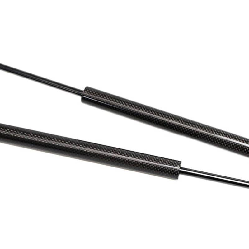 Gasfeder Heckklappe Für Toyota Für Chaser GX90 1992-1996 Mit Spoiler Heckklappe Trunk Lift Unterstützung Stange Frühling Schock Dämpfer Absorber 300mm Streben Kofferraum Gasfeder(Black Carbon Fiber) von Axexnejv