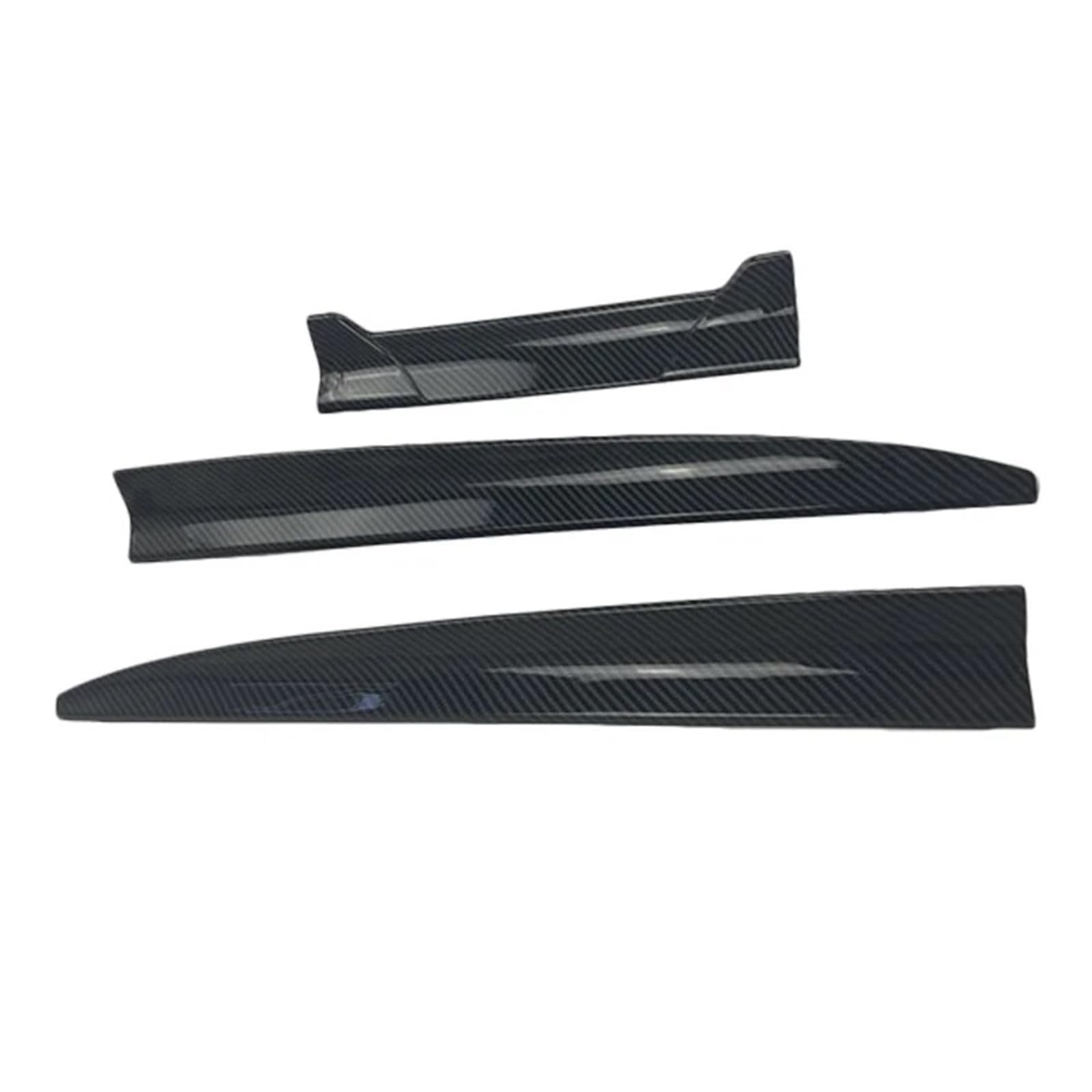 Heckspoiler Auto Universal Heckspoiler Flügel Dachspoiler Limousine Fließheck DIY Länge Fit Auto Spoiler Wing(Style 1 Carbon Look) von Axexnejv