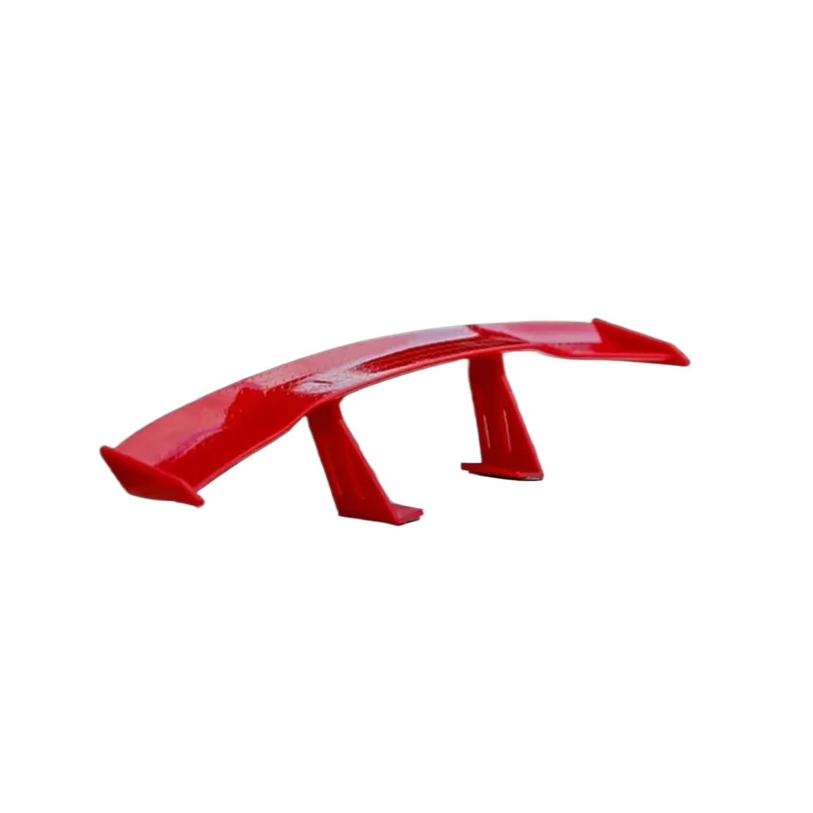 Heckspoiler Auto Universal Mini Spoiler Heckflügel Carbon Look Schwarz Weiß Rot Heckflügel Modell Auto Styling Dekoration Auto Zubehör Auto Spoiler Wing(Red) von Axexnejv