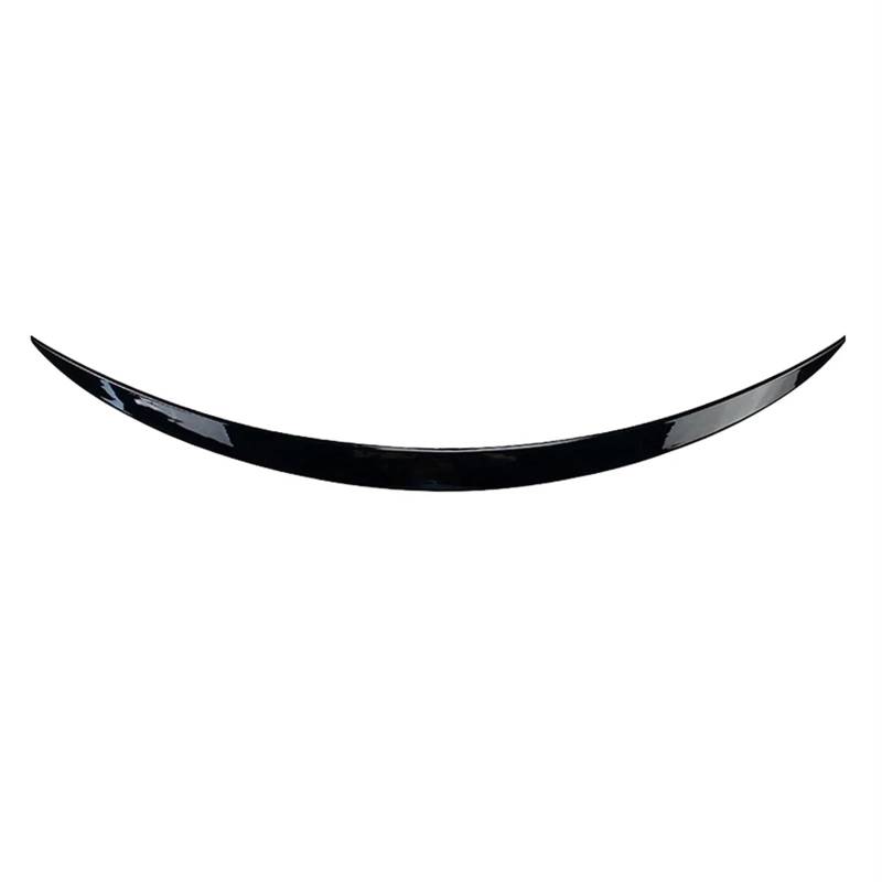 Heckspoiler Für Benz C-Klasse W205 C205 4-Türer C180 C200 C260 Limousine C63 C43 2015–2019 Heckspoiler Splitter Von ABS Glänzend Schwarz Auto Spoiler Wing(Glossy Black) von Axexnejv