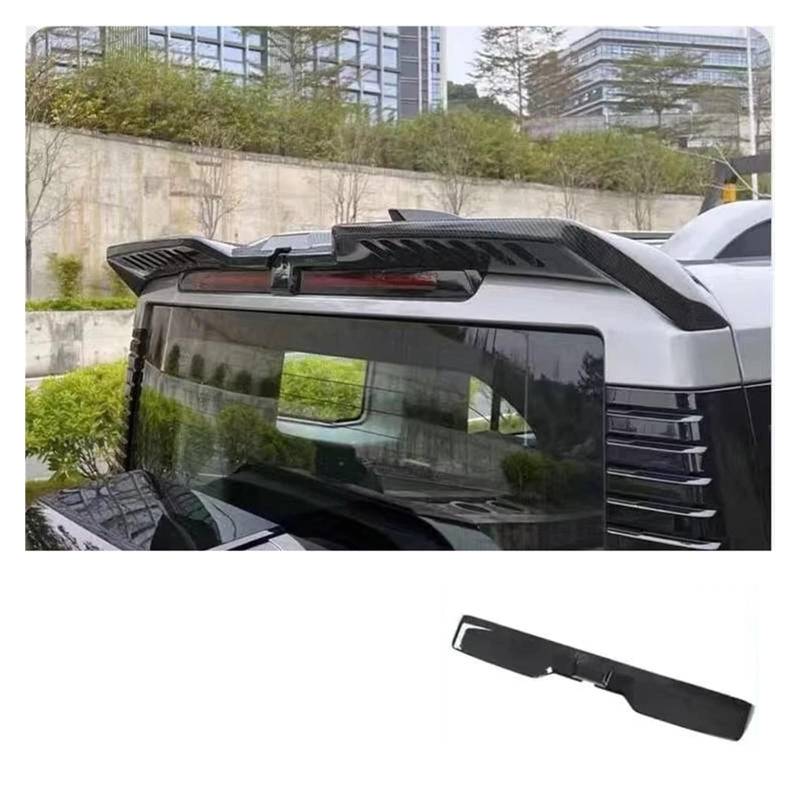 Heckspoiler Für Chery Für Jetour Für Traveller T2 2023 2024 Für Jetour T2 Auto Heckflügel Dach Festflügel Auto Spoiler Wing(Carbon Fibre) von Axexnejv