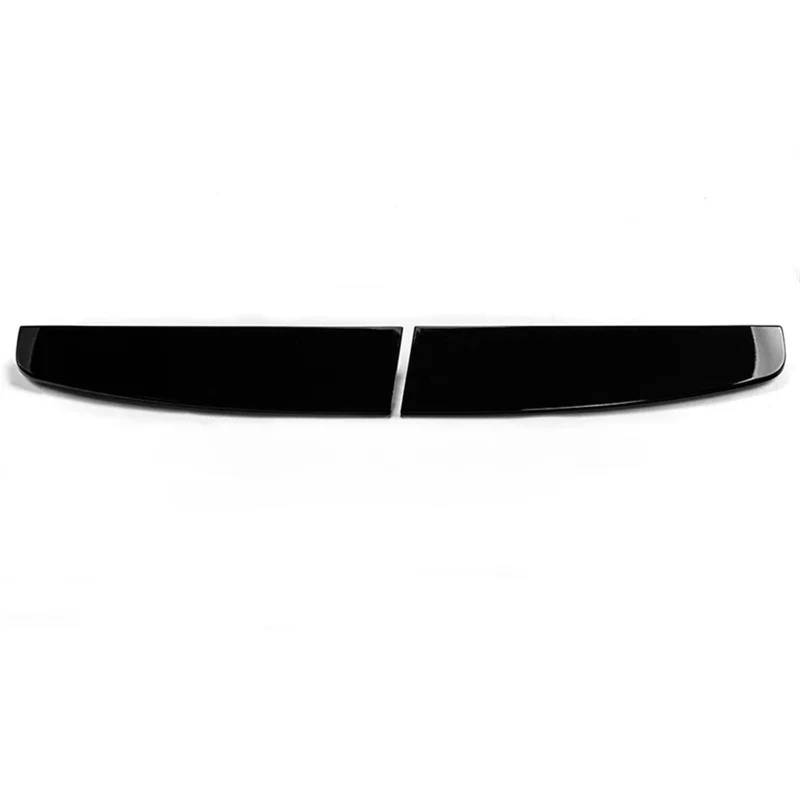 Heckspoiler Für Ford Für Transit Für Custom Mk8 2012-2022 Doppeltür Auto Heckflügel ABS Spoiler Glänzend Schwarz Oder Carbon Faser Look Body Kit Auto Spoiler Wing(Glossy Black) von Axexnejv