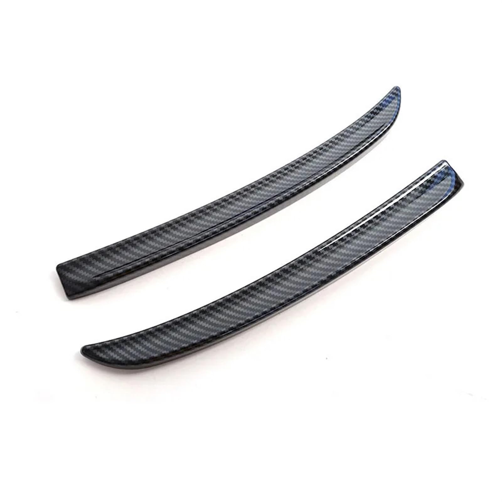 Heckspoiler Für Mini Für Cooper F56 F55 2014+ S Für JCW Spoiler Rot Carbon Faser Schwarz Farbe Auto Teil Styling Hinten Spoiler Verlängerung Lip Flossen Auto Spoiler Wing(Carbon Fiber Look) von Axexnejv