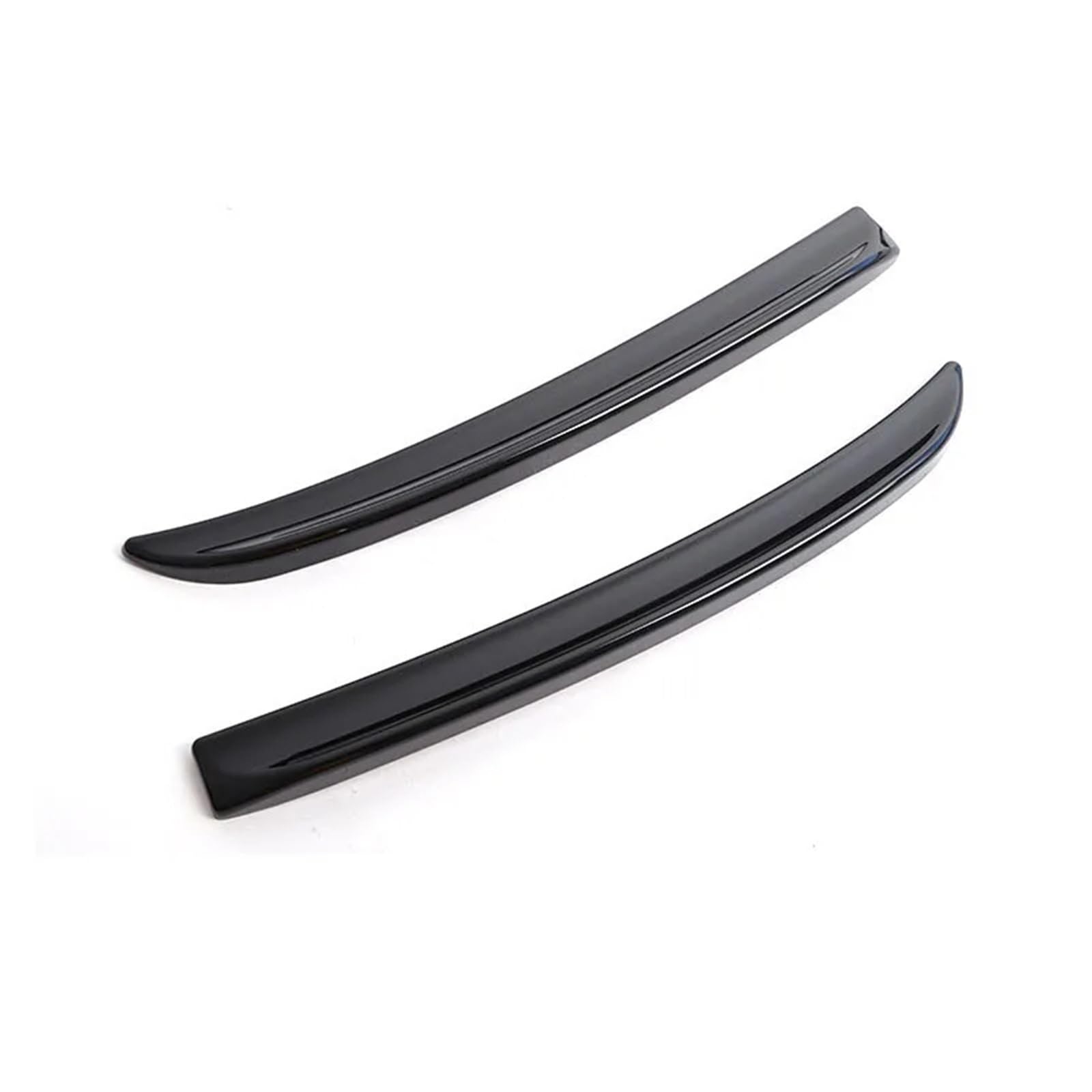 Heckspoiler Für Mini Für Cooper F56 F55 2014+ S Für JCW Spoiler Rot Carbon Faser Schwarz Farbe Auto Teil Styling Hinten Spoiler Verlängerung Lip Flossen Auto Spoiler Wing(Schwarz) von Axexnejv