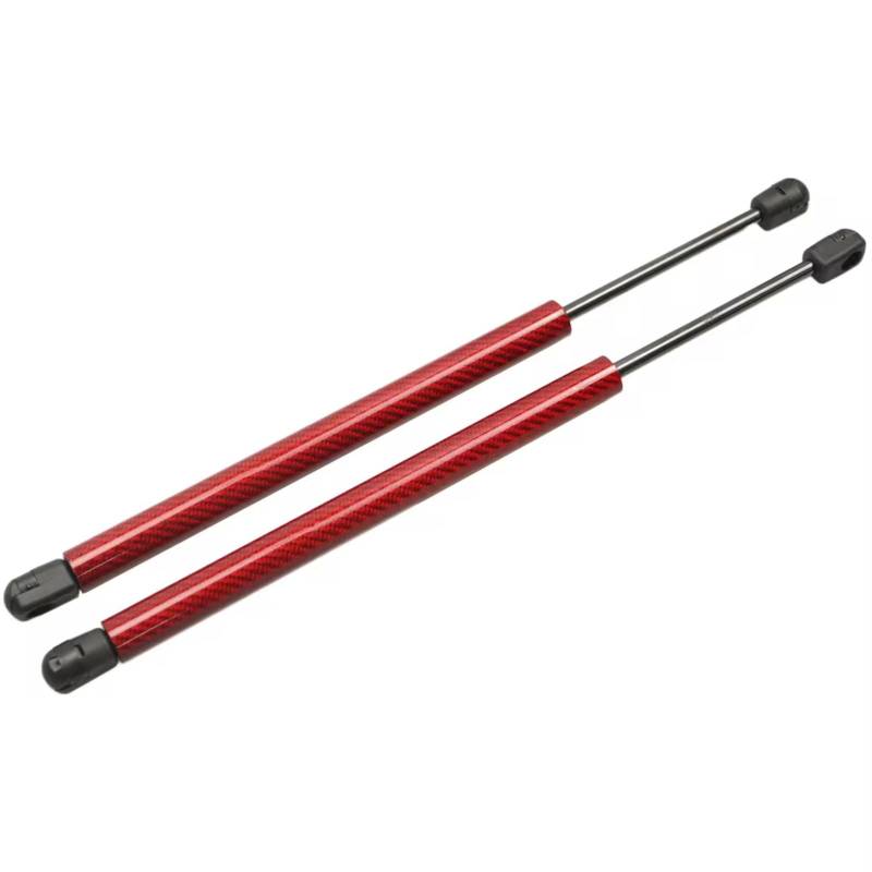 Motorhaube Gasfeder Für VW Für Tiguan 2007-2019 Front Hood Bonnet Modify Gas Struts Lift Support Shock Damper 2X Motorhaubendämpfer(Red Carbon Fiber) von Axexnejv