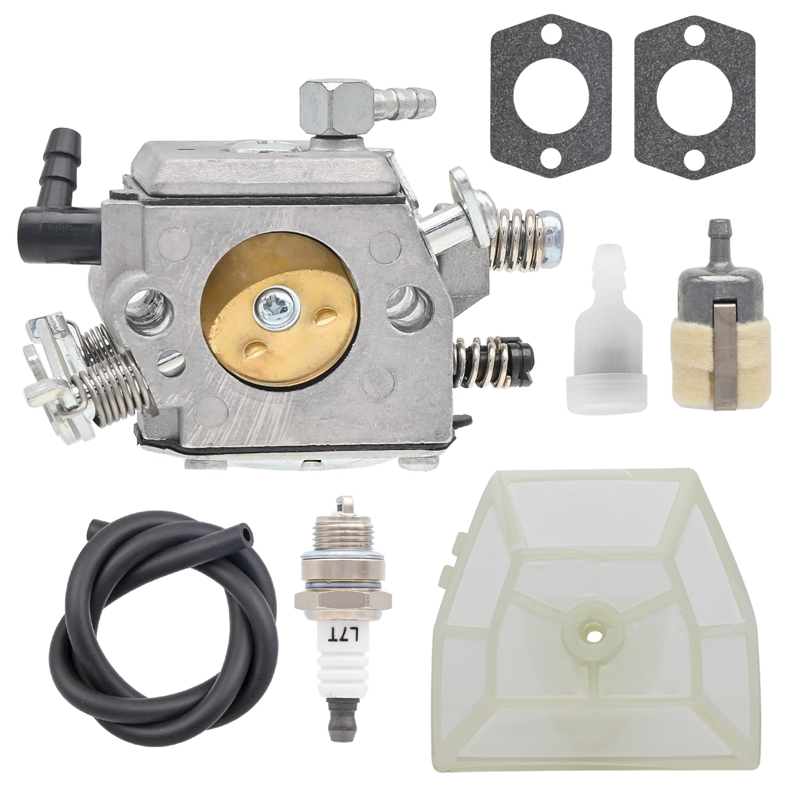 Aylux CS590 Vergaser mit Filter Tune Up Kit für Echo CS-590 CS-600P CS600P CS600 CS610 CS620 Shindaiwa 591 Benzin-Kettensägen ersetzt A021001661 A021001660 von Aylux