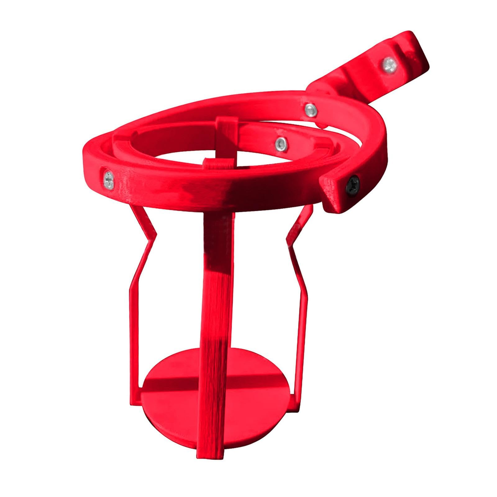 Aymzbd 360 Rotary Rotary Nachhilfehalter Drehwasserträger Leicht Den Fahrradwasserflaschenhalter Einbauen, Rot von Aymzbd