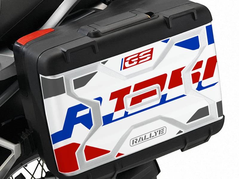 KIT 2 Aufkleber Koffer Vario 2. Modell R 1250 GS 2021 VV2-R1250GS-21 (Rallye) von Az Graphishop