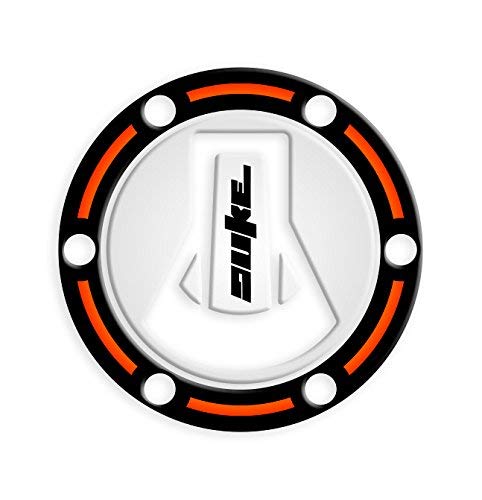 TANKKAPPENSCHUTZ Duke 690 2012-2017 GP-449 (White Orange) von Az Graphishop