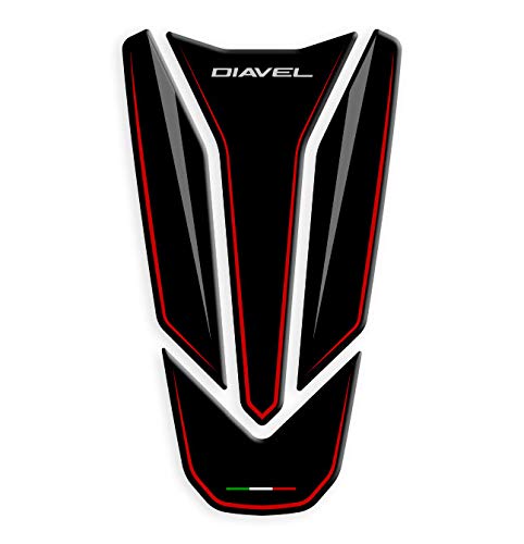 TANKSCHULTZ TANKPAD Harz 3D KOMPATIBEL MIT Ducati DIAVEL GP-656 (RED) von Az Graphishop