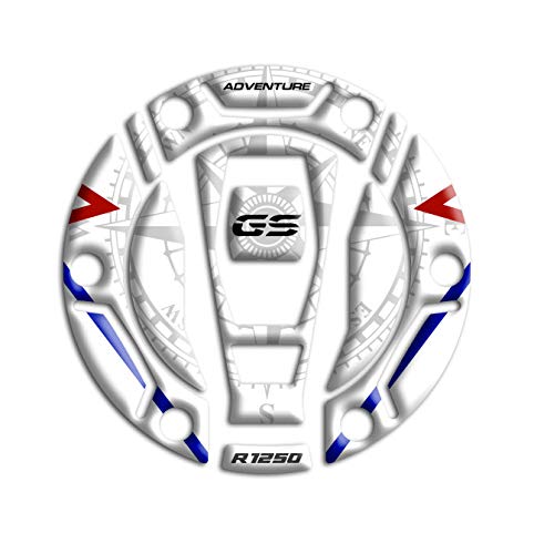 Tankdeckel-Schutz aus Harz, 3D, kompatibel mit BMW R 1250 GS Adventure 2021 GP-705 (Rallye) von Az Graphishop