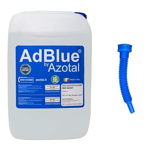 Azotal AdBlue, für Dieselmotoren, mit Füllschlauch 10 l von Azotal