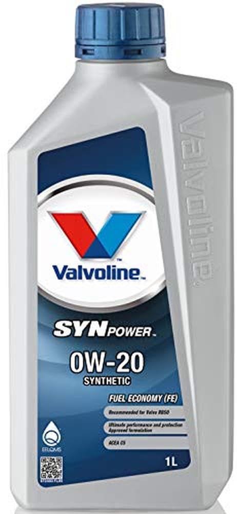 B&B Valvoline Motoröl Motorenöl Motor Motoren Öl Motor Engine Oil Benzin Diesel Flüssiggas SynPower FE 0W-20 1L, 872583 von Valvoline