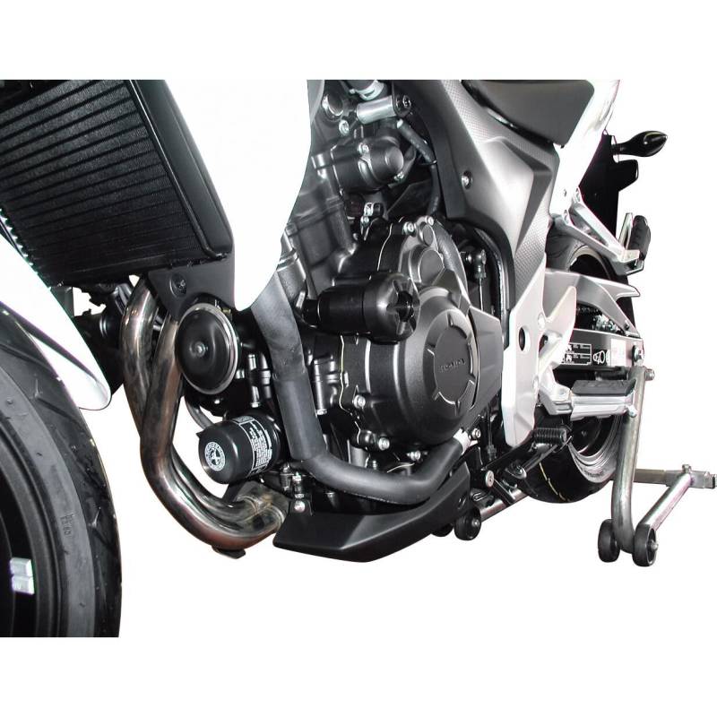 B&G Sturzpads Racing Alu schwarz für Honda CB 500 F/X von B&G