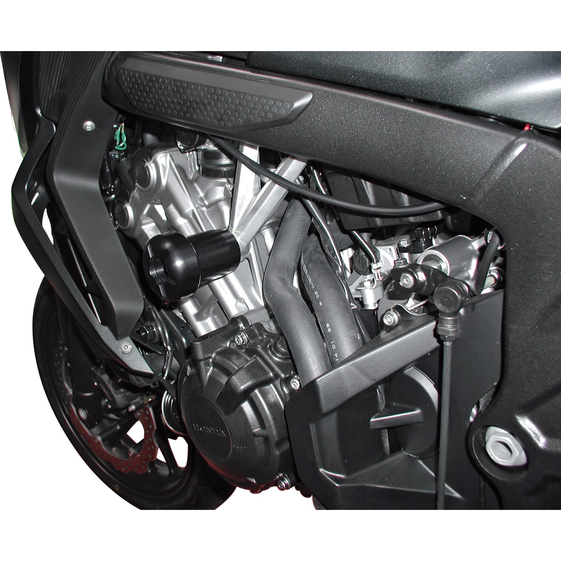 B&G Sturzpads Racing Alu schwarz für Honda CB 650 F von B&G