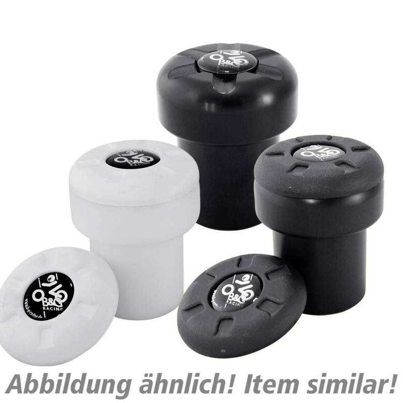 B&G Sturzpads Racing Alu schwarz für Suzuki DL 650 V-Strom 2011- von B&G