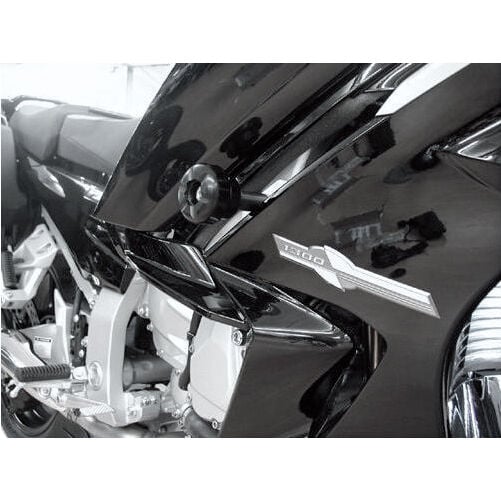 B&G Sturzpads Racing Alu schwarz für Yamaha FJR 1300 2013- von B&G