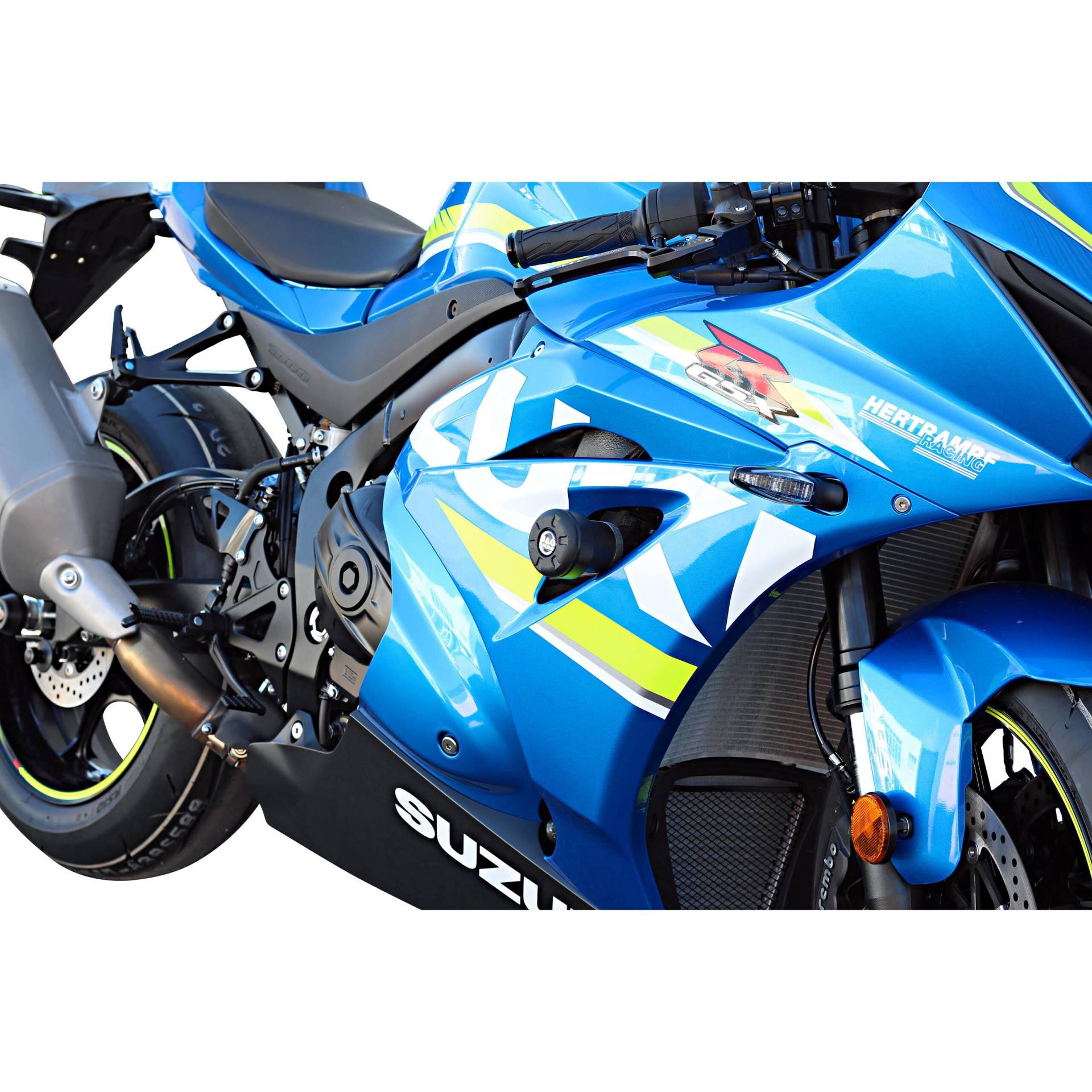 B&G Sturzpads Racing Polyamid schwarz für GSX-R 1000 /R 2017- von B&G