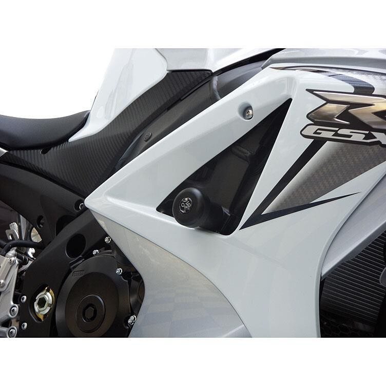 B&G Sturzpads Racing Polyamid schwarz für GSX-R 1000 2007-2008 von B&G