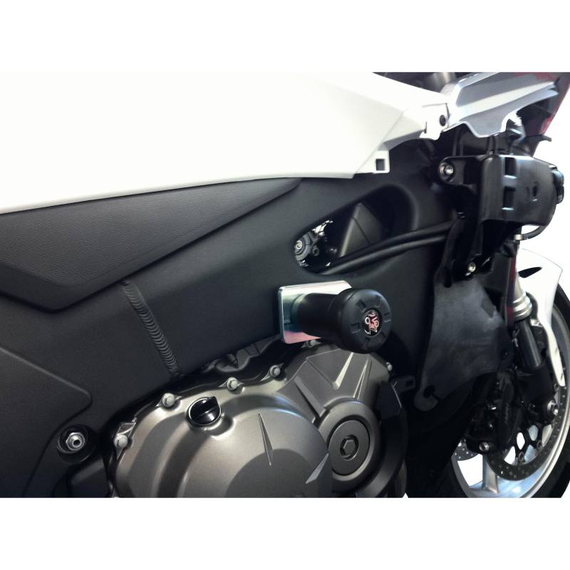 B&G Sturzpads Racing Polyamid schwarz für Honda VFR 1200 F von B&G