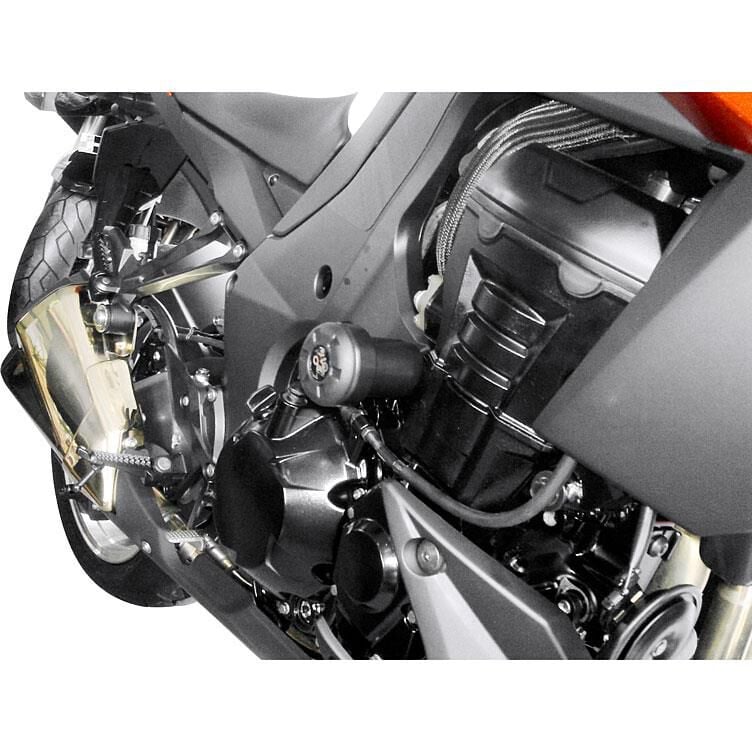 B&G Sturzpads Racing Polyamid schwarz für Kawa Z 1000 2010-2013 von B&G