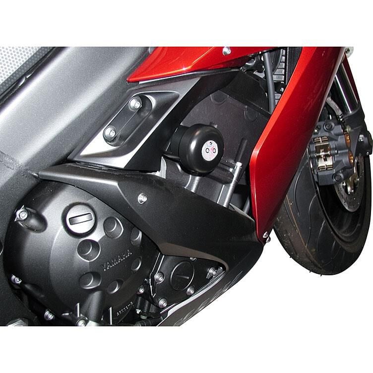 B&G Sturzpads Racing Polyamid schwarz für YZF R1 2004-2006 von B&G