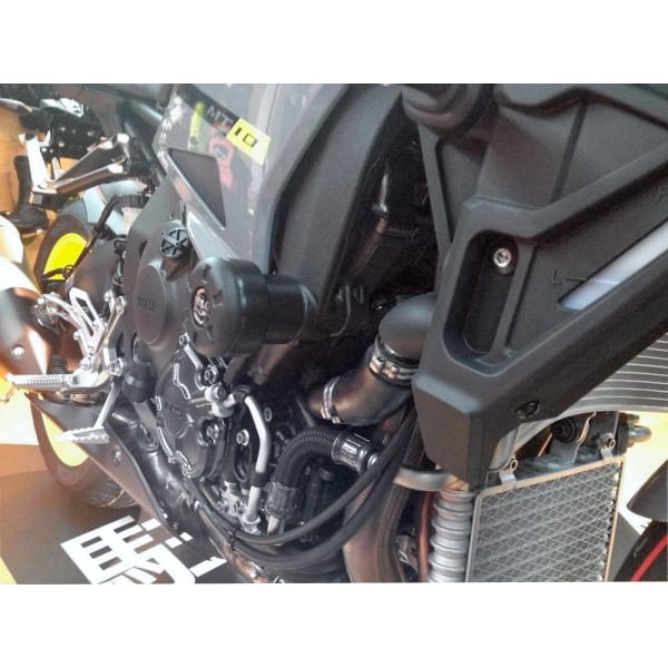 B&G Sturzpads Racing Polyamid schwarz für Yamaha MT-10 /SP von B&G