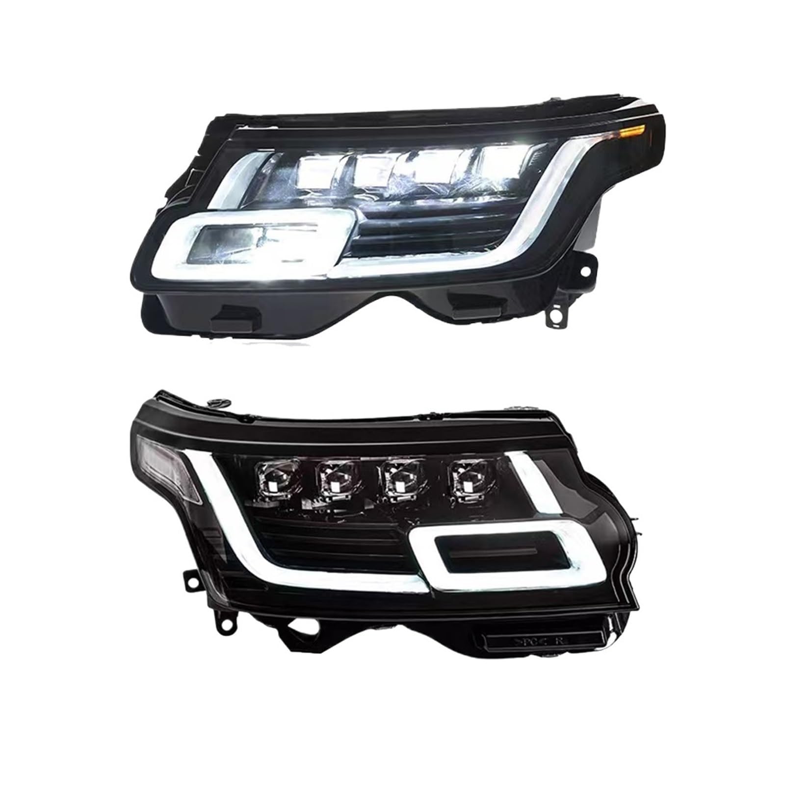 Auto Front Licht Kompatibel for Land Rover Range L494 Sport L405 Executive 2014-2017 Auto Upgrade Neue Styling LED Scheinwerfer Montage(Executive) von BAABLIY