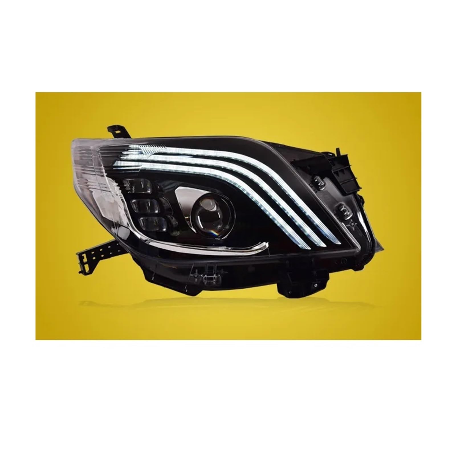 Auto Styling Kopf Lampfor Kompatibel for Toyota Prado Scheinwerfer 2010-2013 Prado LED Scheinwerfer Projektor Objektiv DRL Auto Zubehör von BAABLIY