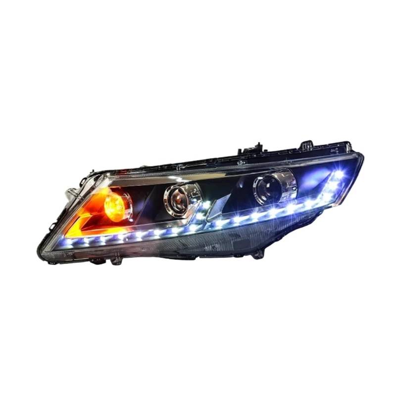 Auto Styling Scheinwerfer Kompatibel for Honda Crosstour Scheinwerfer 2011-2012 LED Scheinwerfer Vorne Lampe Zubehör von BAABLIY