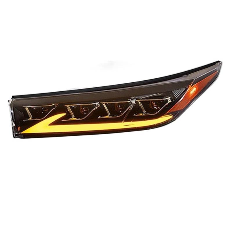 Auto Zubehör Kompatibel for Toyota Highlander Scheinwerfer 2018-2021 Highlander Kopf Lampe DRL Nebel Bremse Umkehr Dynamische Blinker von BAABLIY