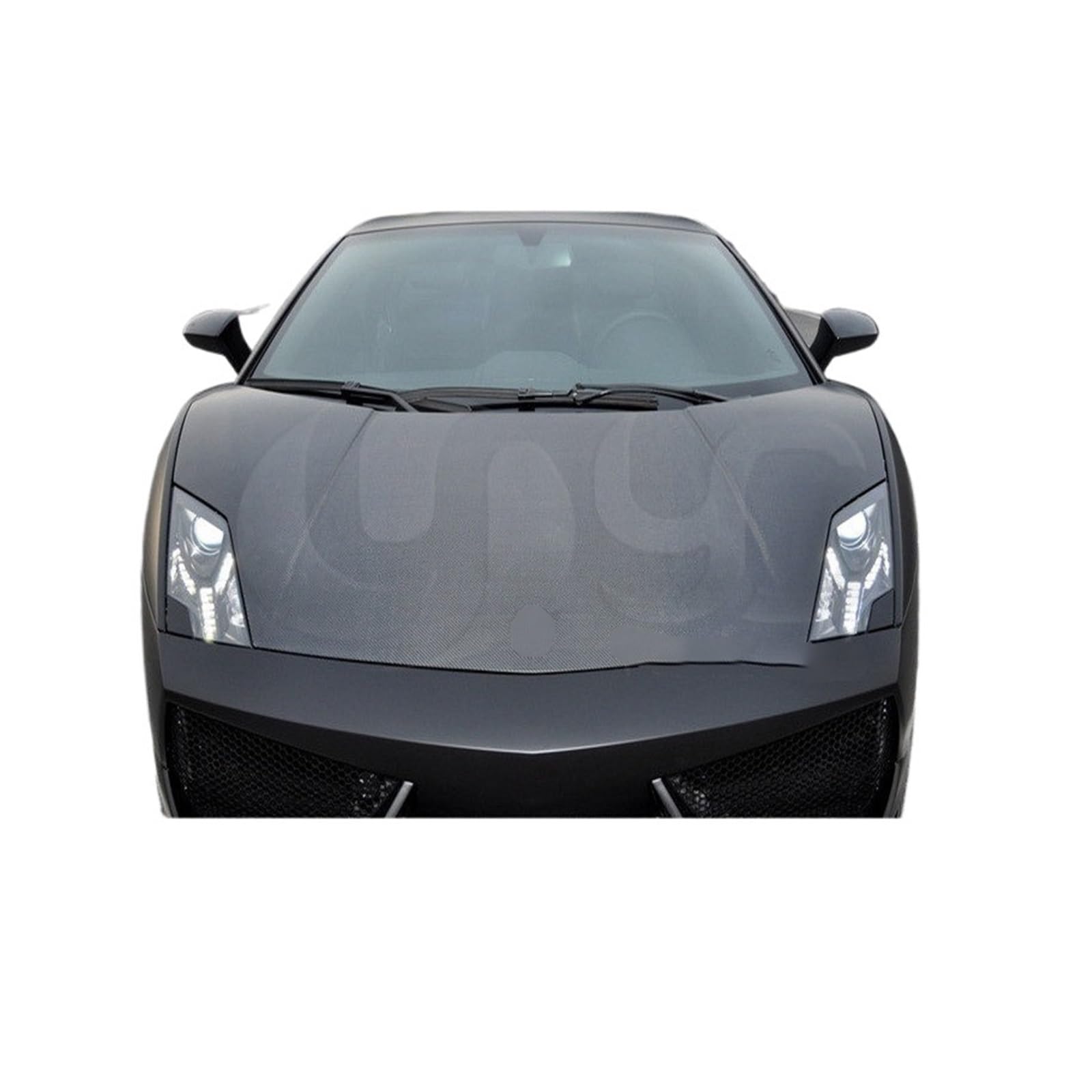 Car-Styling Dry Carbon oder Carbon Fiber Body Kit Hood kompatibel for Gallardo LP540 550 560 570 2009–2012 OEM Hood Bonnet(Dry Carbon fiber) von BAABLIY