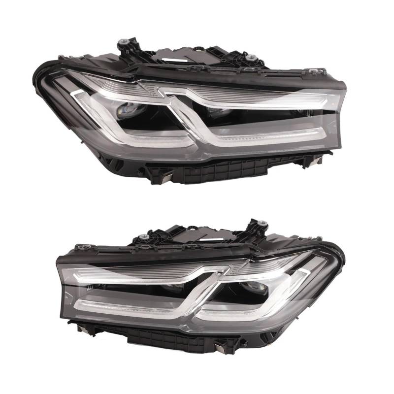 Kompatibel for BMW 5er G30 G31 LHD 2017 2018 2019 2020 Upgrades LCI Style Adaptive Standard LED-Scheinwerfer Scheinwerfer Autozubehör von BAABLIY