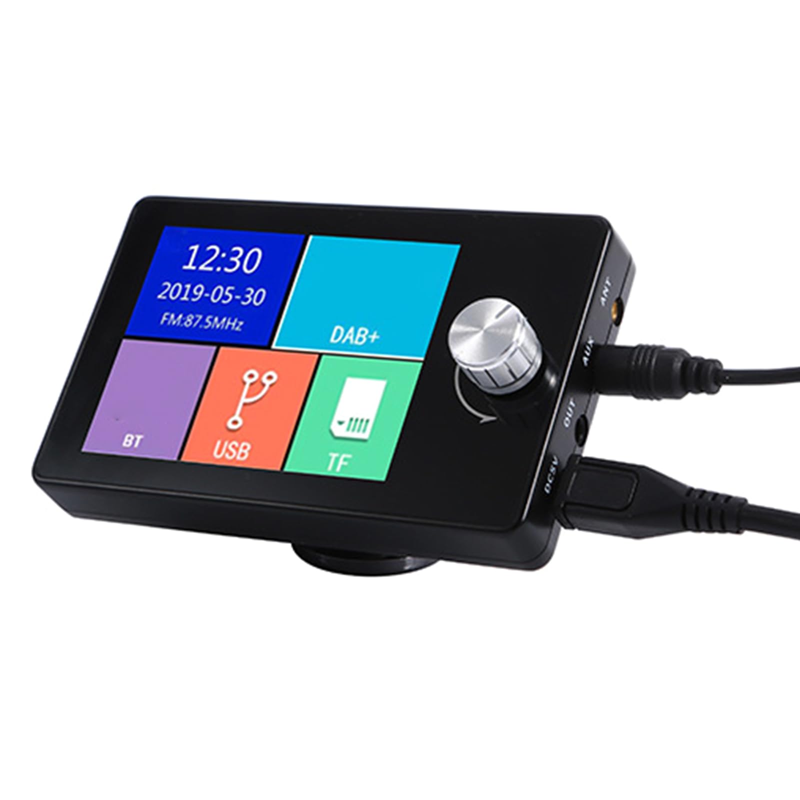 BABYVIVA 2 8 Zoll Auto Digitalfunkempfänger Mit Hohen Gewinne Antenne Für Stabile Signale Empfang Überlegene Klangqualität Geeignet von BABYVIVA