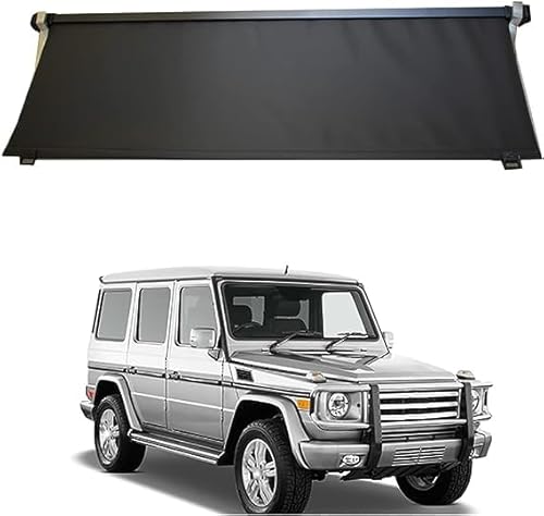 Einziehbarer Auto Kofferraumabdeckung für Benz G Series W463 2010-2018, Ausziehbar Kofferraumabdeckung Schutz Privatsphäre Auto Laderaumabdeckung von BAFLY