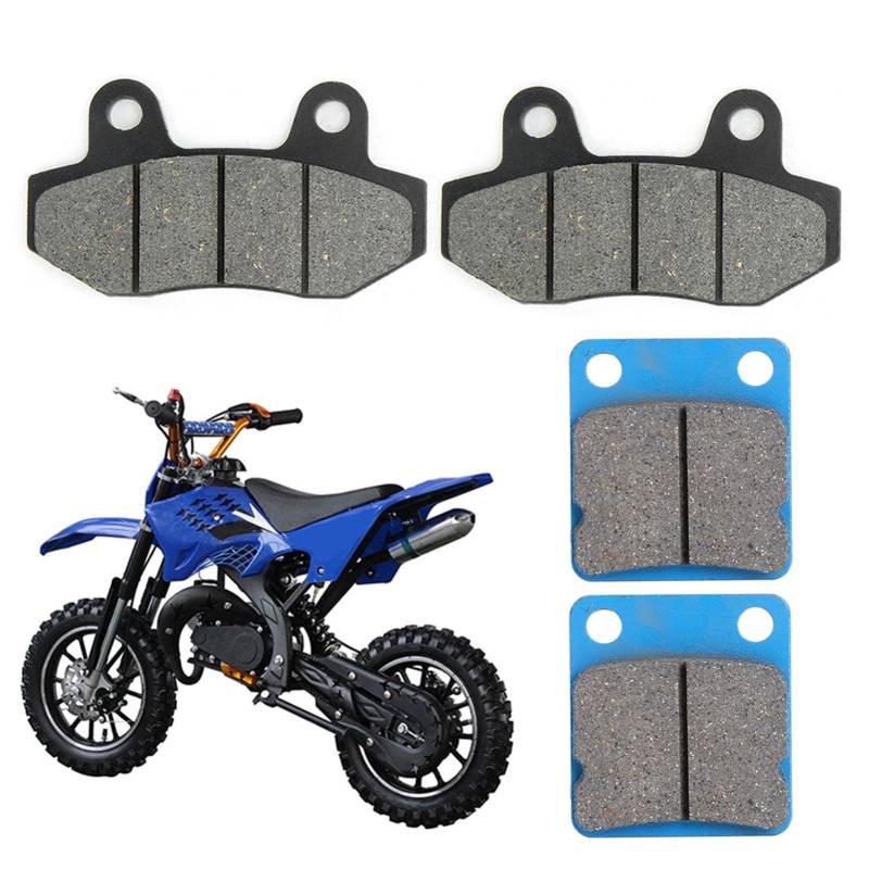 BAFOVY Hochleistungs -Bremsbeläge, Originalstandard, Einfache Installation, 50 90 110 125 140 150 160cc Pit Dirt Bike, Direkter Ersatz, Fortgeschrittene Manufaktur, die für die von BAFOVY