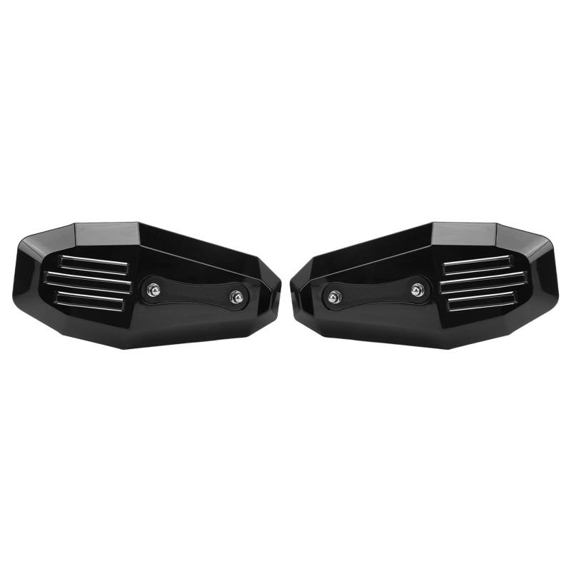 Motorradhandschützer,2PCS Motorradhandschutz Universal Motorradzubehör, mit einzigartigem Design,schützt Ihre Hände gut, geeignet für die meisten Motorräder (Black) von BAFOVY