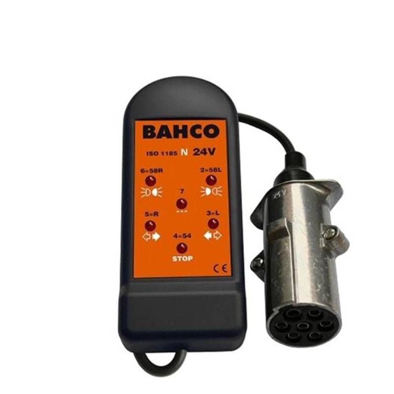 BAHCO COMPROBADOR TOMA REMOLQUE 24V - Unid: 1 von BAHCO