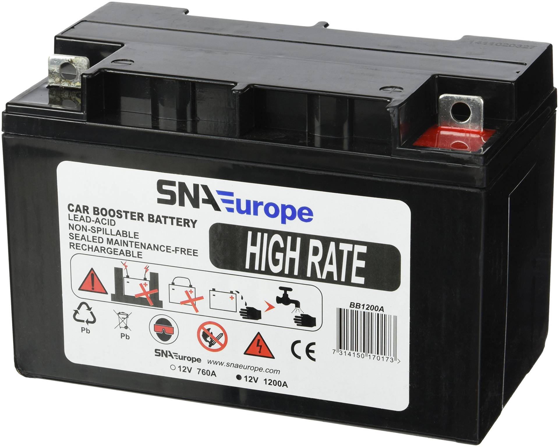 Bahco Booster Batterie 12V 1200A BB1200A von BAHCO