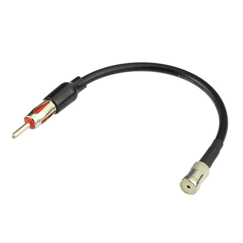 BAHJKASD Autoradio Antennen Adapter DIN Kabel FM Antenne Auto Stereoanlagen Konverter Für Auto Stereoanlagen Head Unit Radio Antenne von BAHJKASD