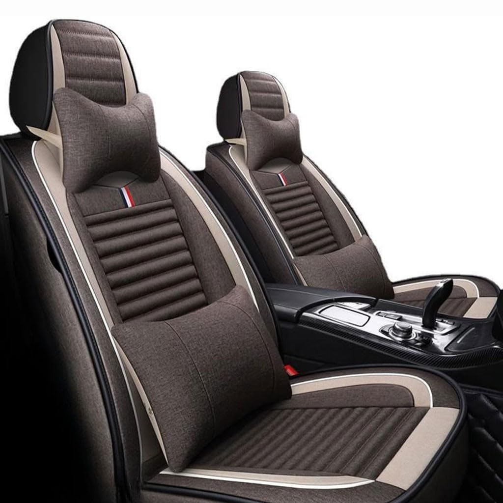 BAITUB Autositzbezüge für Cupra Ateca 2016-2023 Car Seat Covers Fahrzeugsitzbezug kompletter Satz Kissen Sitzschoner vorne und hinten von BAITUB