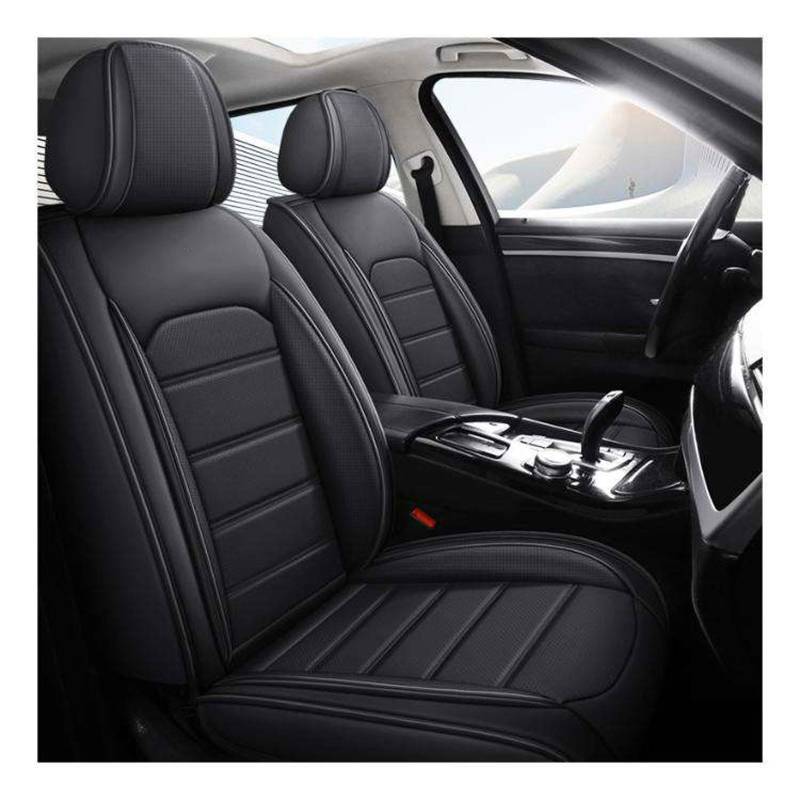 BAITUB Sitzbezüge Auto für 𝖠𝗎𝖽𝗂 Q3 Sportback Leder Autositzbezüge Set Komplettset Autositzschoner Sitzschoner Auto kompatibel mit Seitenairbags von BAITUB