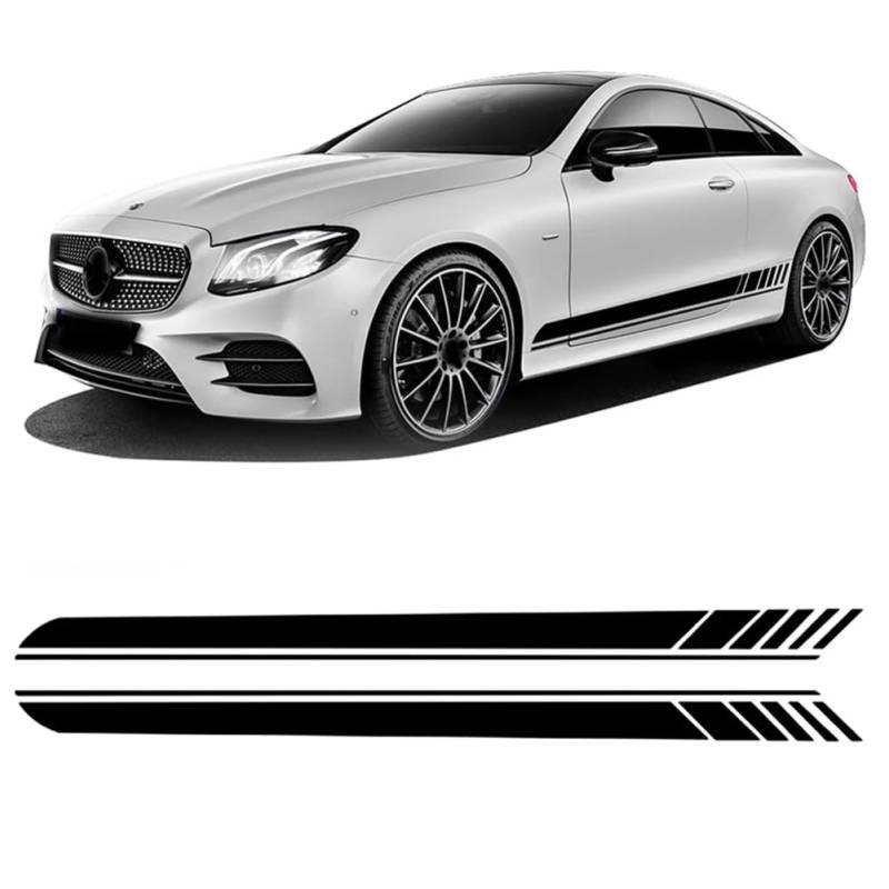 Edition AMG Sport Seitenstreifen-Rockaufkleber, für M=ercedes B=ENZ E-Klasse W213 S213 E43 E53 E63 AMG A238 C238 E300 Zubehör von BAKRSYT